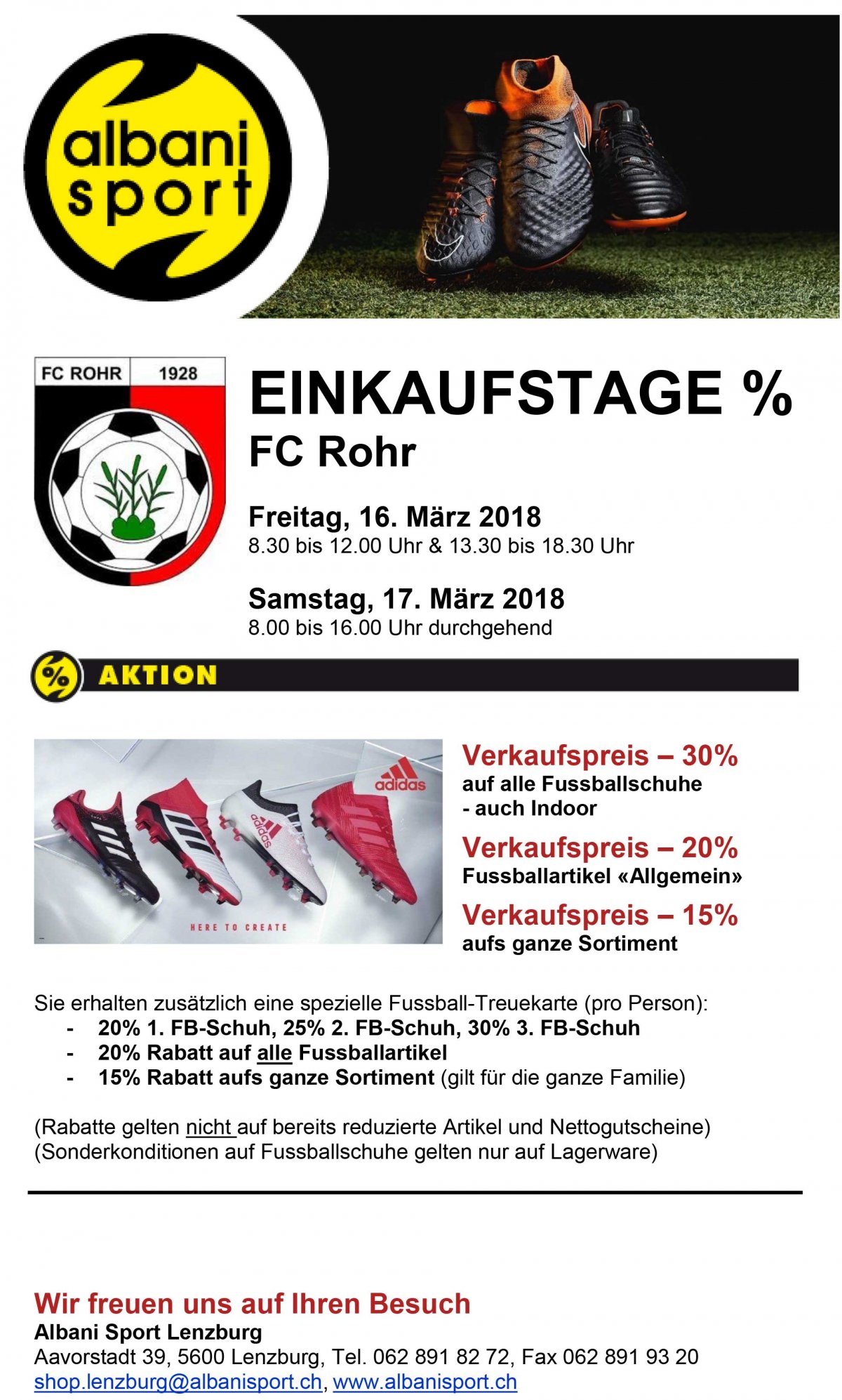 EINKAUFSTAGE 2018 FC Rohr